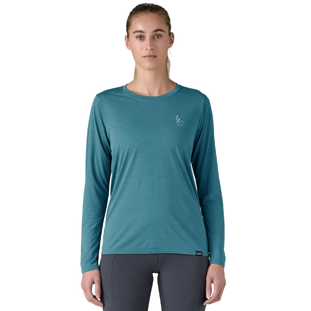 Patagonia Womens Longsleeve Cap Cool Swell Drifter Rash Vest