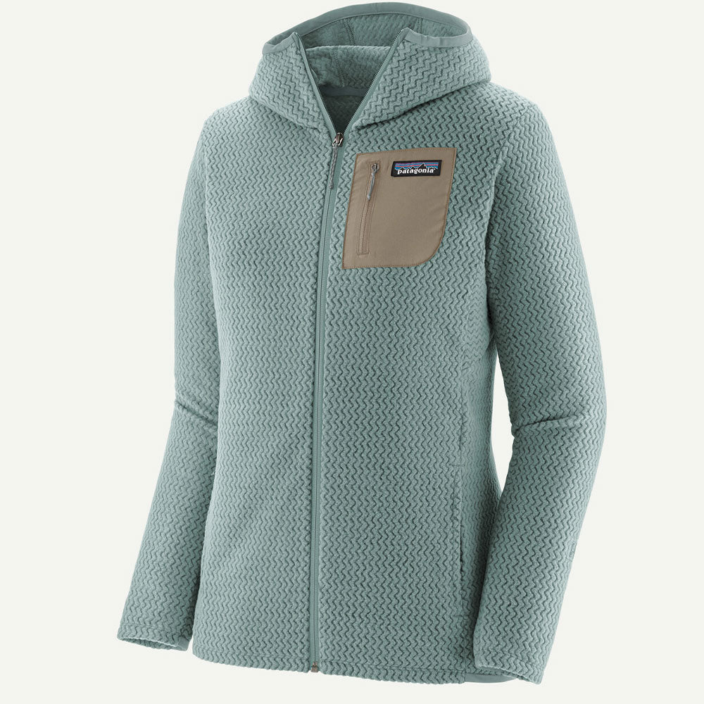 Patagonia Womens R1 Air Full-Zip Hoody - Thermal Blue