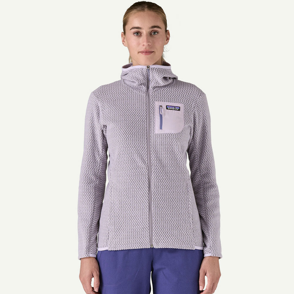 Patagonia Womens R1 Air Full-Zip Hoody - Foxglove Purple