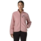 Patagonia Womens Retro Pile Fleece Jacket Fuzzy Mauve