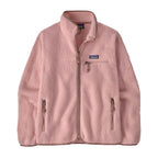 Patagonia Womens Retro Pile Fleece Jacket Fuzzy Mauve
