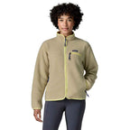 Patagonia Womens Retro Pile Fleece Jacket Weathered Stone