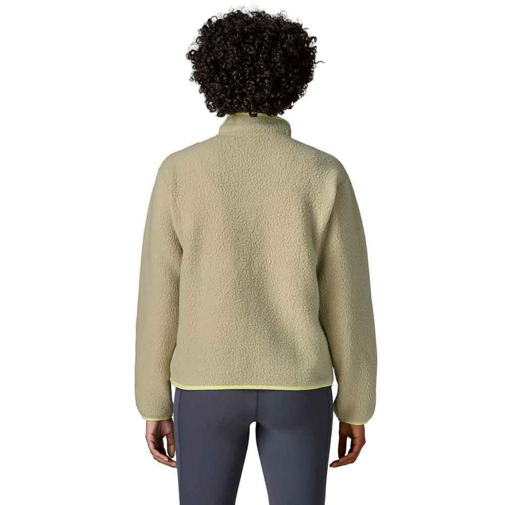 Patagonia Womens Retro Pile Fleece Jacket Weathered Stone