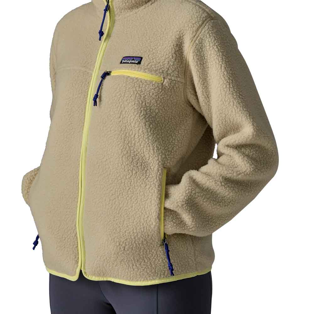 Patagonia Womens Retro Pile Fleece Jacket Weathered Stone