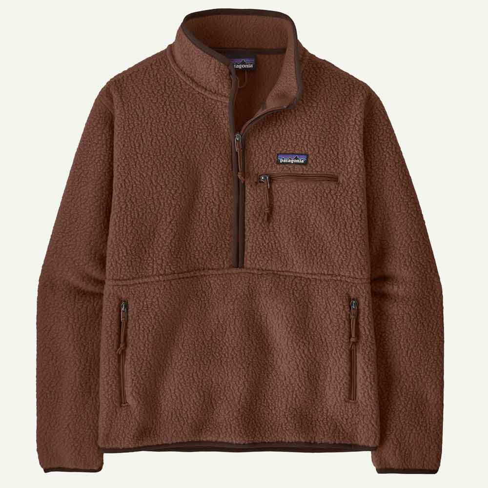 Patagonia Womens Retro Pile Marsupial Fleece Berm Brown