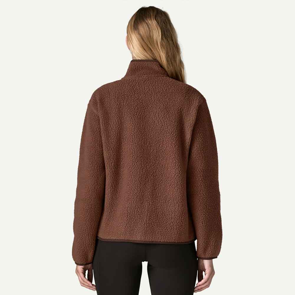 Patagonia Womens Retro Pile Marsupial Fleece Berm Brown