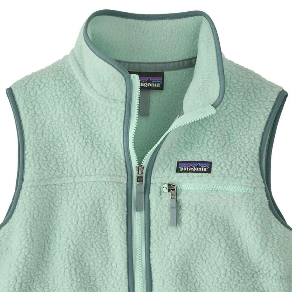 Patagonia Womens Retro Pile Vest Thin Ice