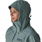Patagonia Womens Torrentshell 3L Rain Jacket Blue Sage
