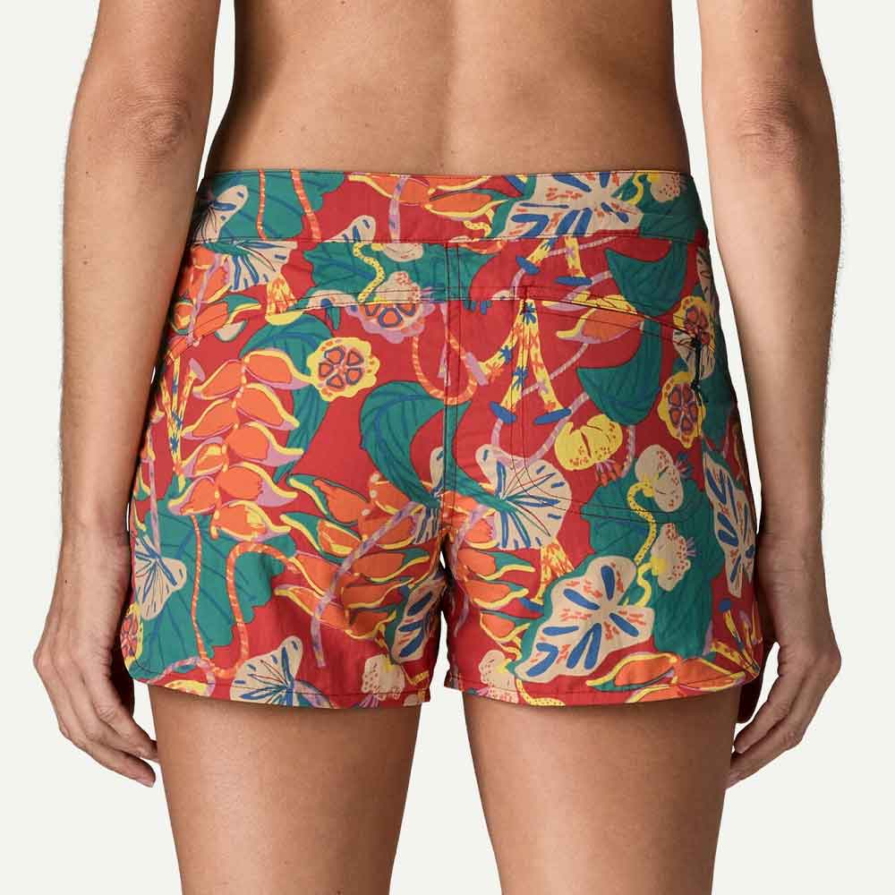 Patagonia Womens Wavefarer Boardshorts 5 Hot Ember