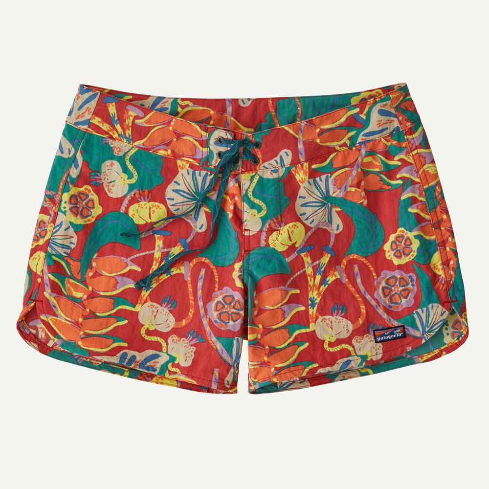 Patagonia Womens Wavefarer Boardshorts 5 Hot Ember