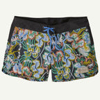Patagonia Womens Wavefarer Boardshorts 5 - Undersea Black