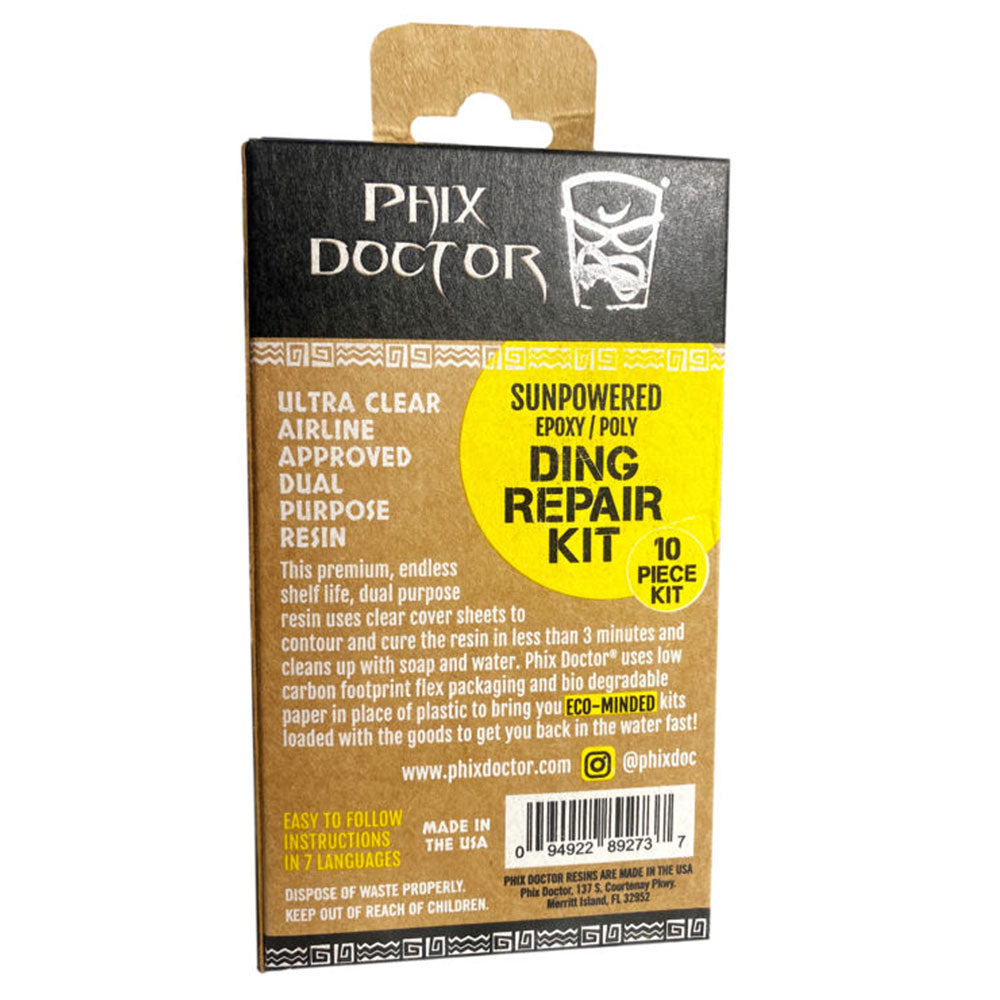 Phix Doctor Large Sun Powered Epoxy Softboard Repair Kit 4oz