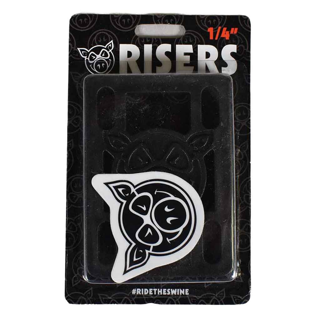 Pig Wheels 1/4" Risers