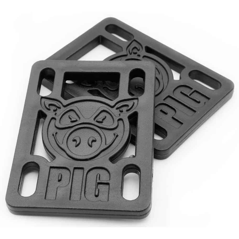 Pig Wheels 1/4" Risers