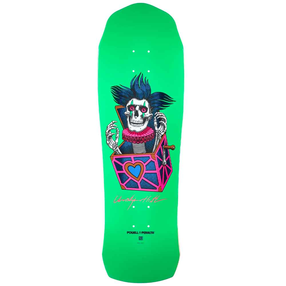 Powell Peralta Chris Hiett Skull 9.5"