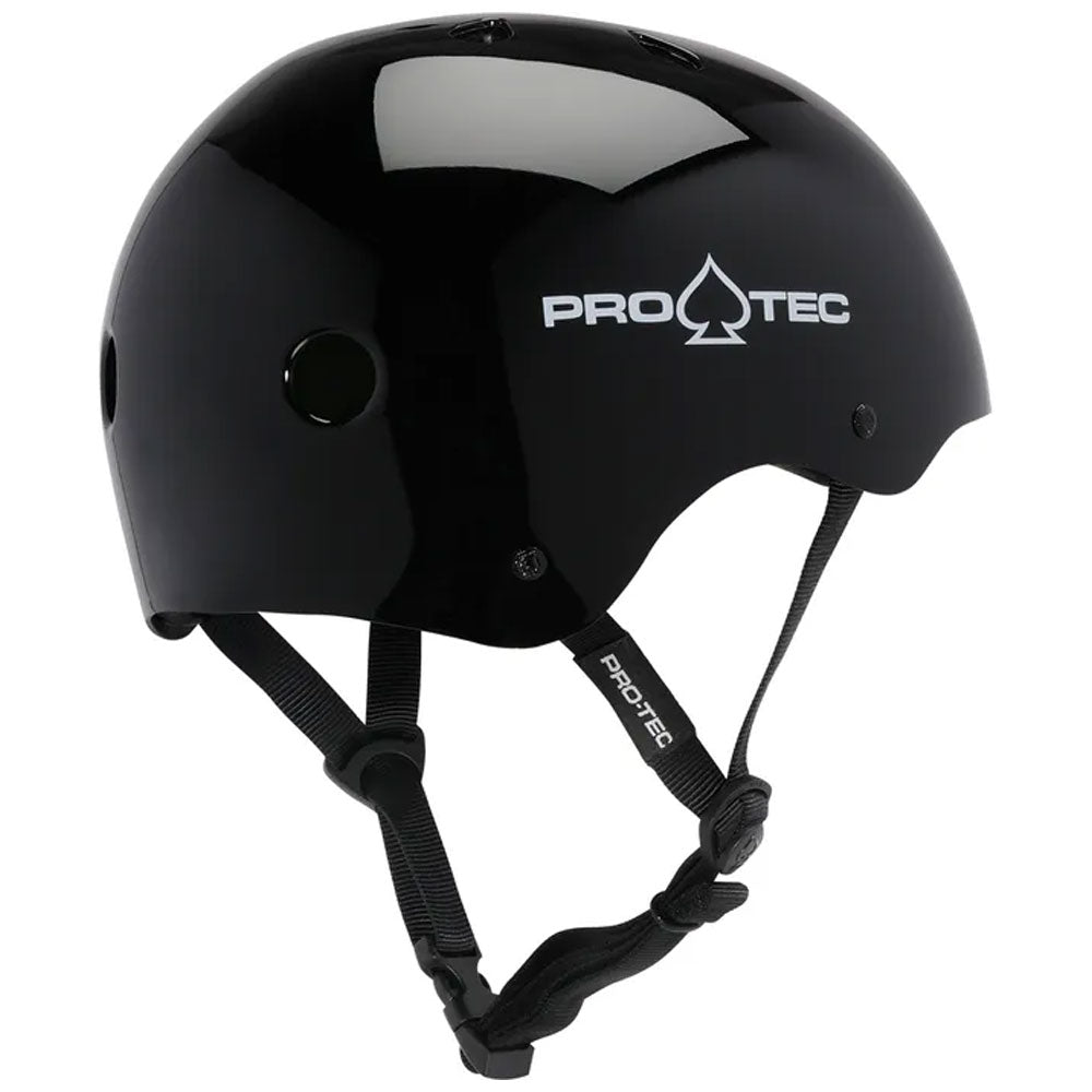 Pro Tec Classic Gloss Black Helmet