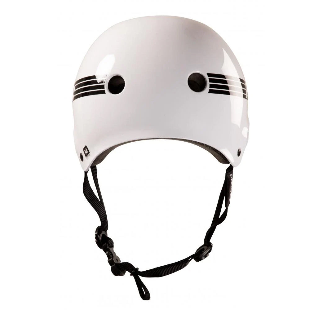 Pro Tec Old School White Gloss Helmet