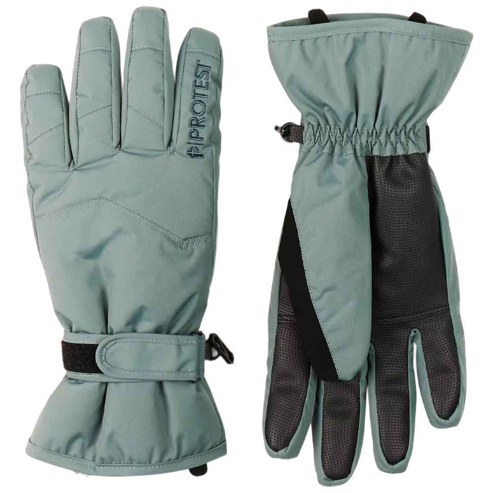 Protest-Barkar-Snow-Ski-Gloves-Evergreen