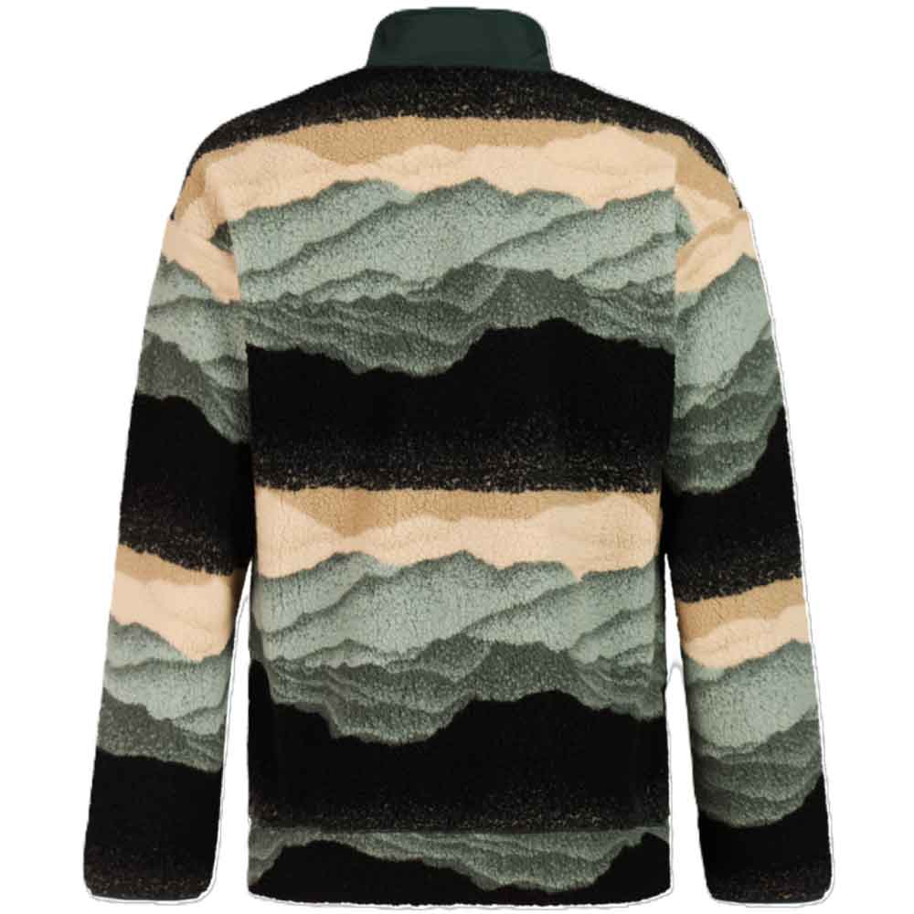 Protest Browser Outdoor 1/4 Button Top Evergreen