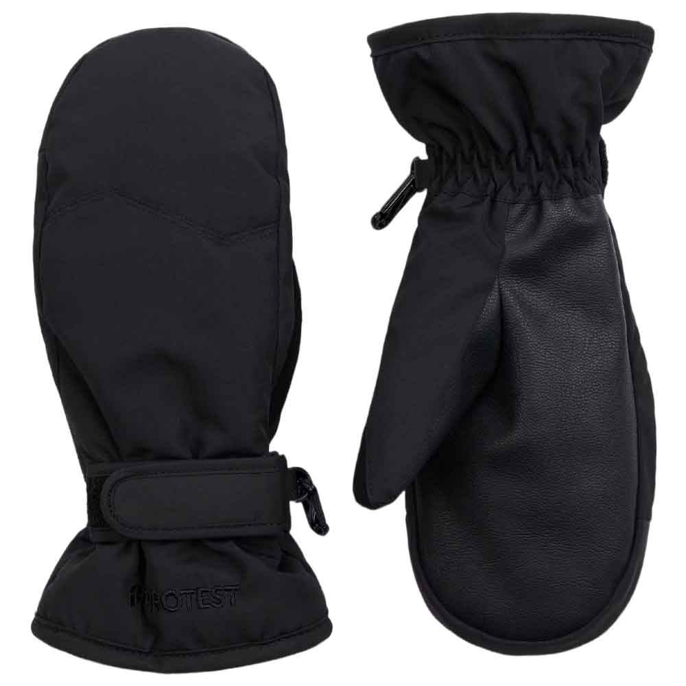 Protest King Junior Snow Ski Mitten True Black