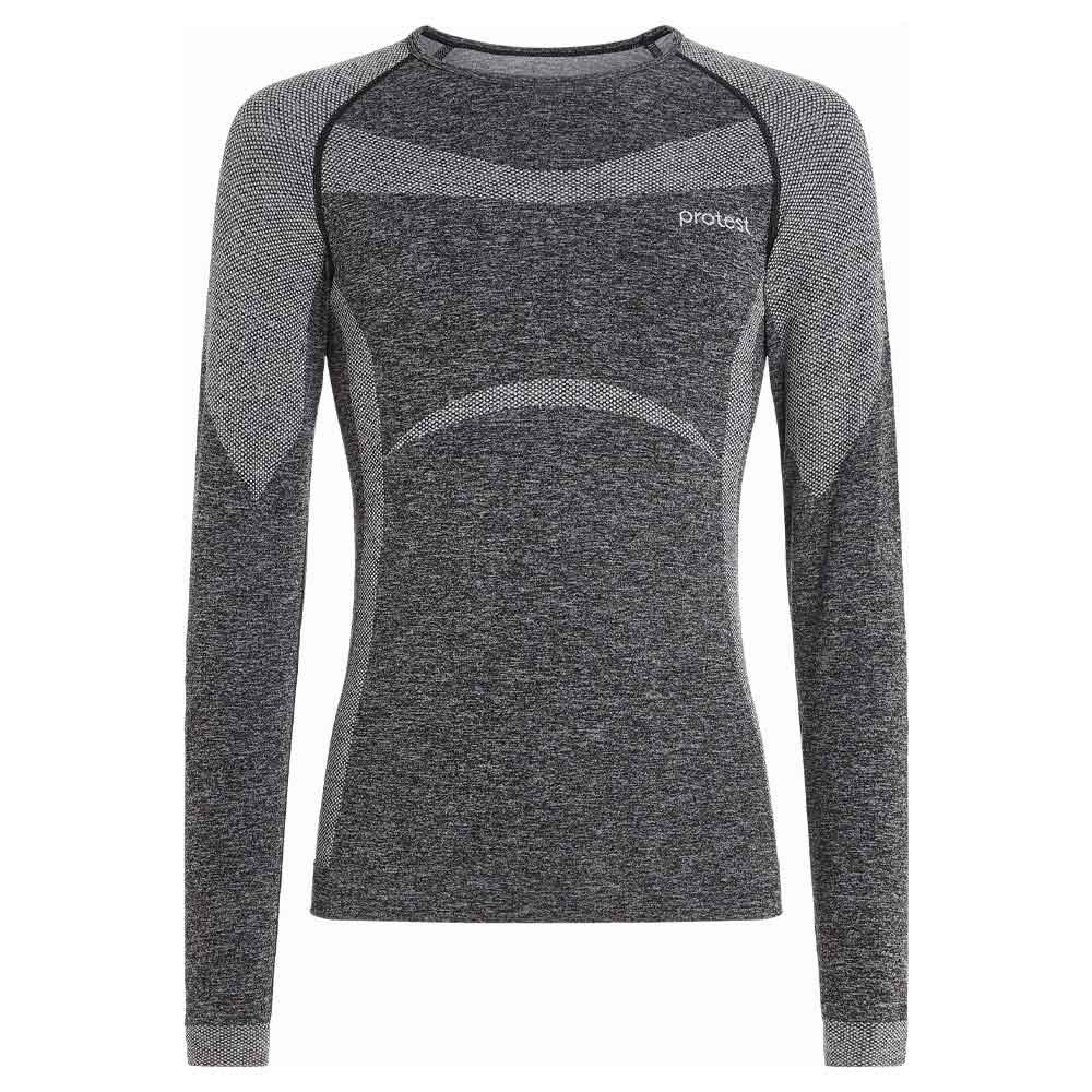 Protest Kombu Thermo Shirt  Dark Grey Melee