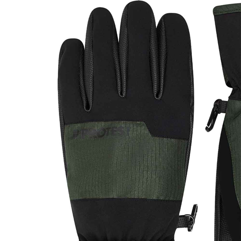 Protest Razor Snow gloves  Kale green