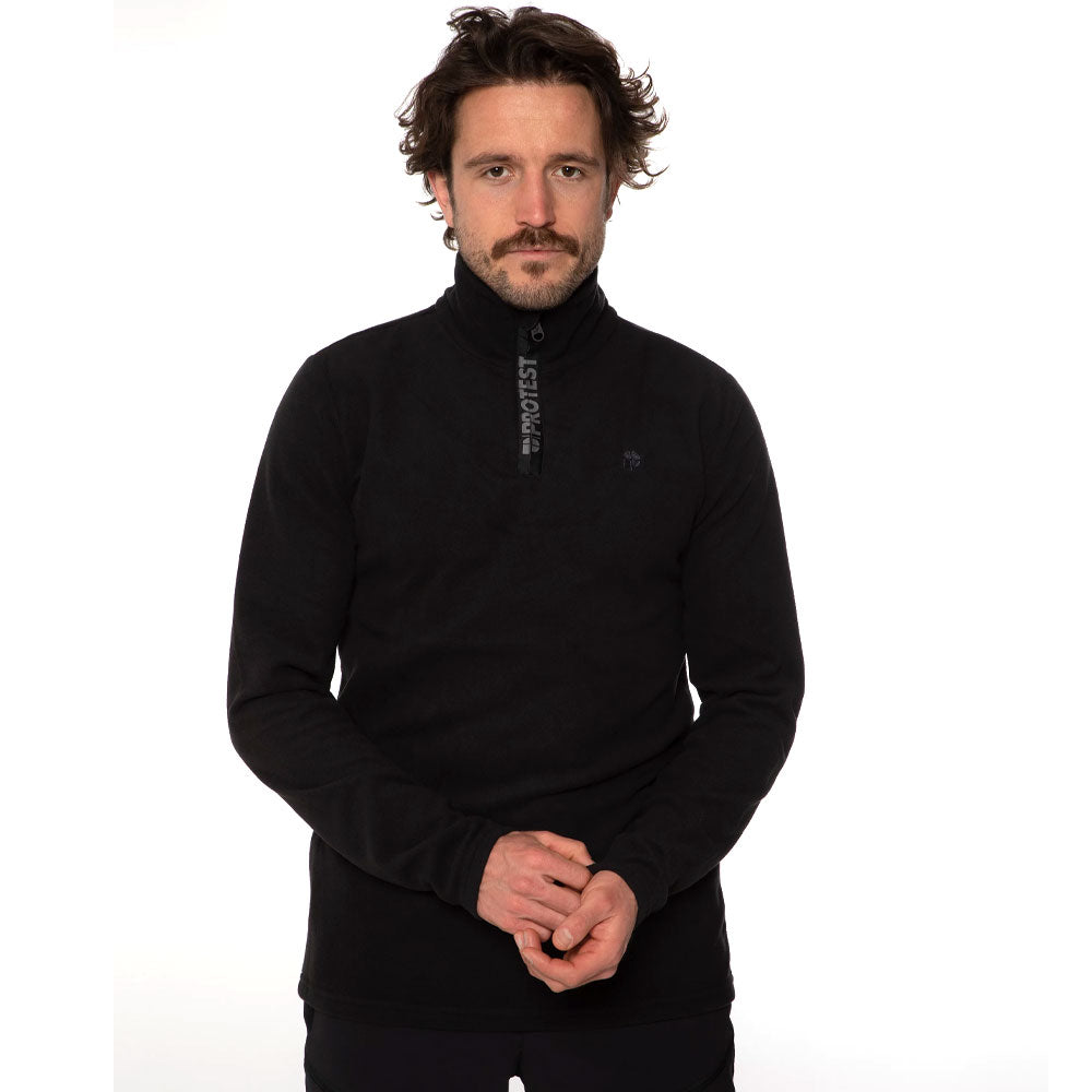 Protest Reperfecto 1/4 Zip Active Top  True Black