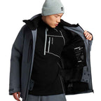 Protest Timothy Snow Ski Jacket Basalt Grey