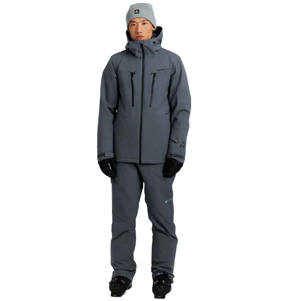Protest Timothy Snow Ski Jacket Basalt Grey