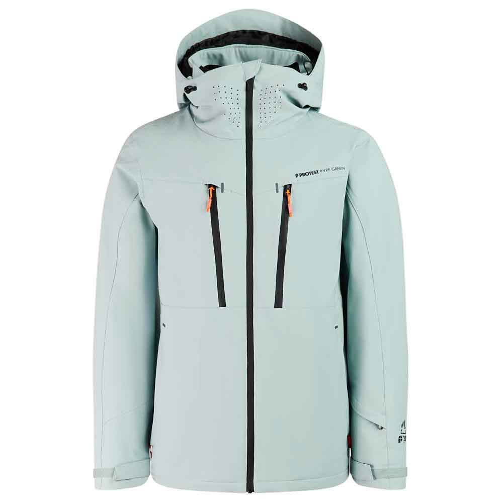 Protest Timothy Snow Ski Jacket Moonstone Grey