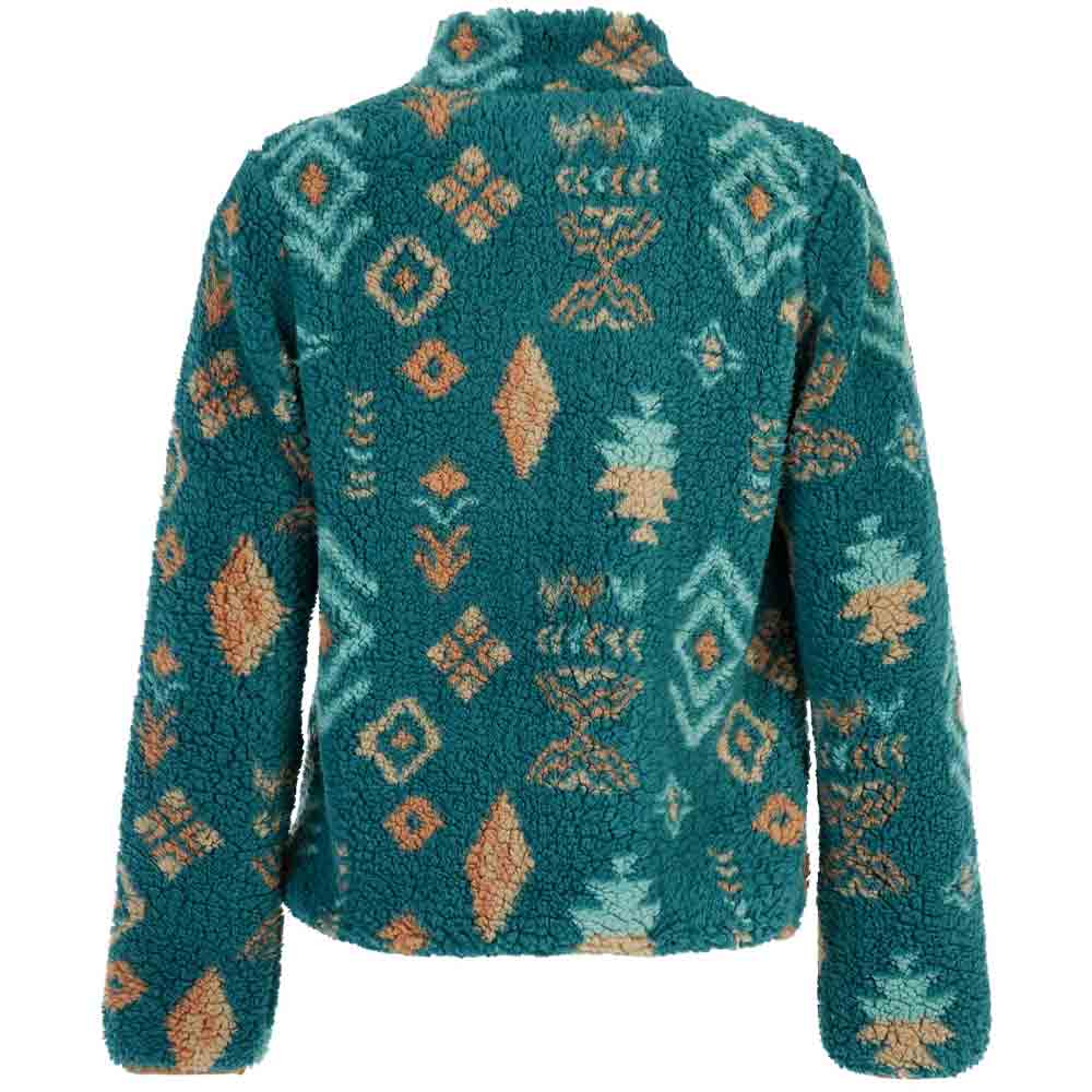 Protest Womens Adele Outdoor Full Zip Top  Rainstorm Blue