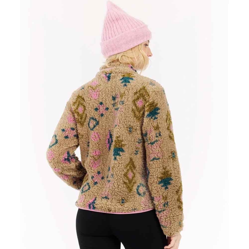 Protest Womens Adele Outdoor Full Zip Top  Vintage Pink