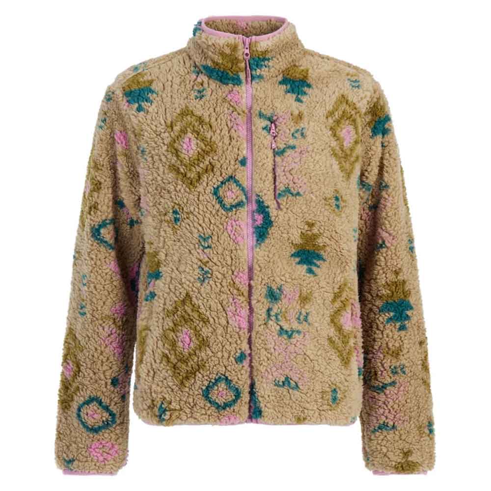 Protest Womens Adele Outdoor Full Zip Top  Vintage Pink