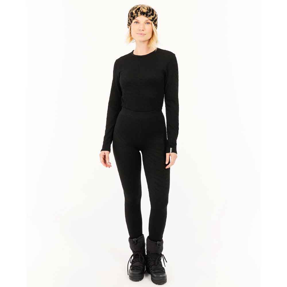 Protest Womens Claire Thermo Pant  True Black