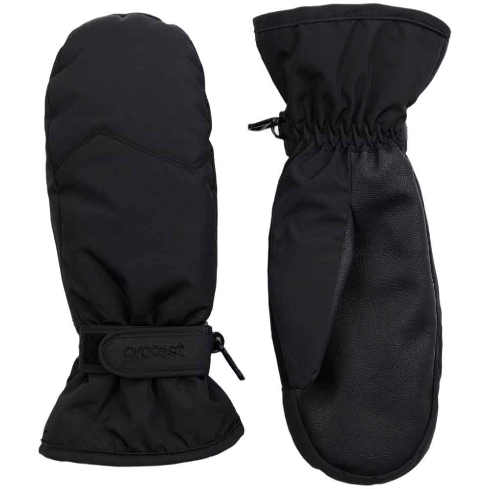 Protest Womens Duchess Snow Ski Mitten True Black