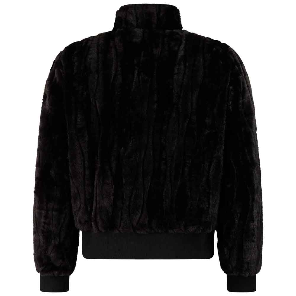 Protest Womens Flowy Outdoor Full Zip Top True Black