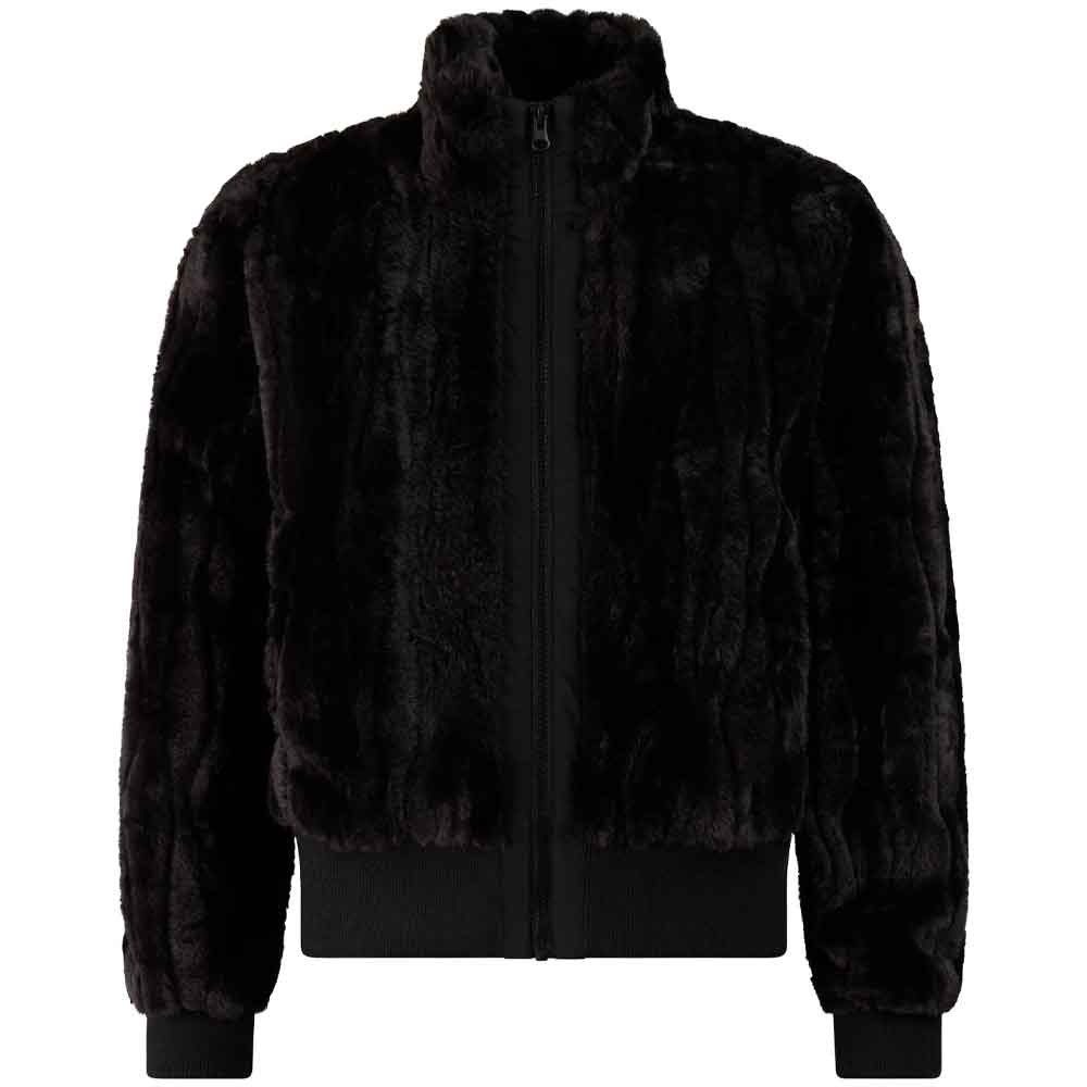 Protest Womens Flowy Outdoor Full Zip Top True Black