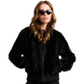 Protest Womens Flowy Outdoor Full Zip Top True Black