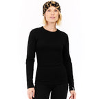 Protest Womens Soda Thermo Shirt  True Black