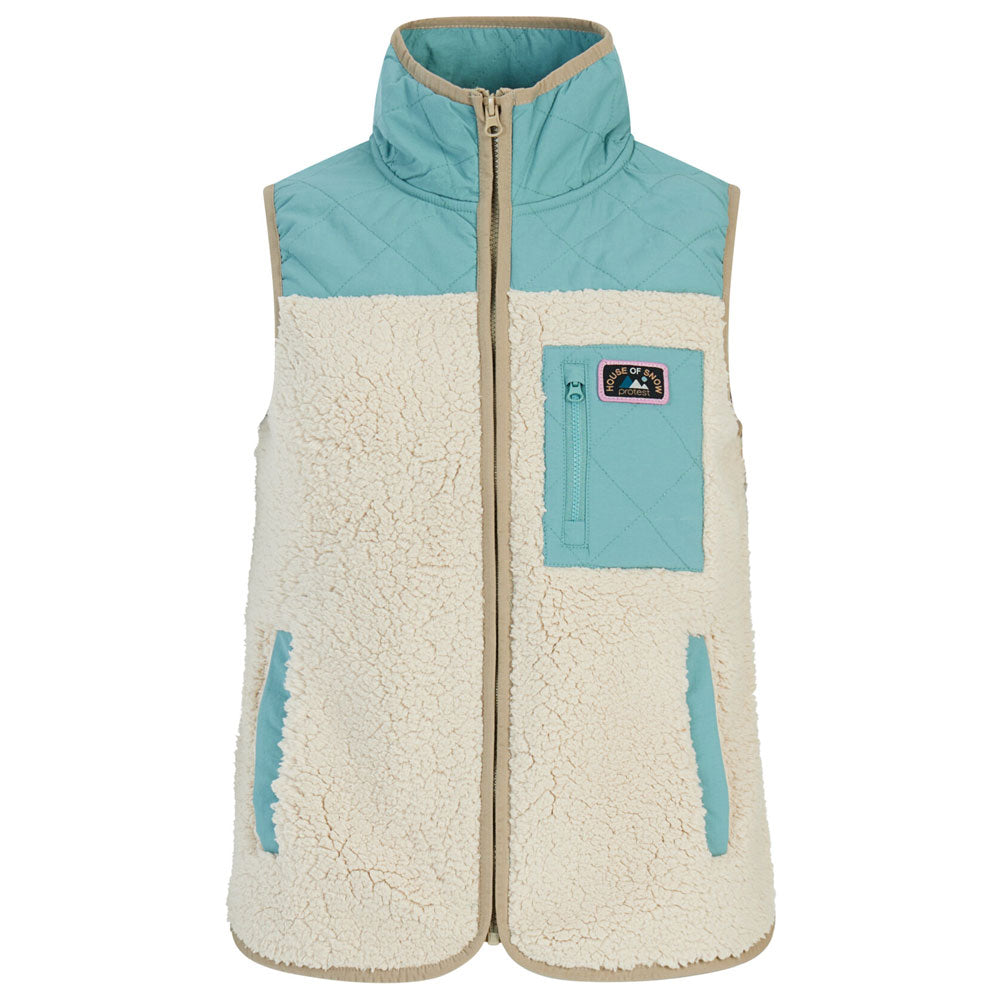 Protest Womens Try Bodywarmer  Kit Off White