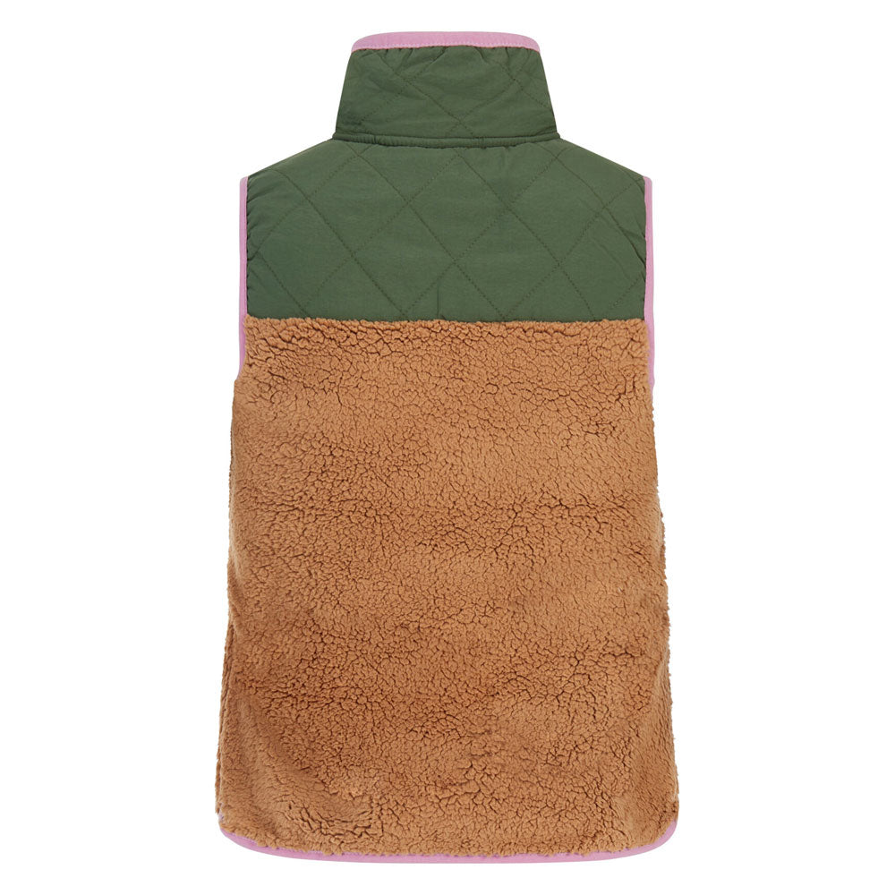 Protest Womens Try Bodywarmer  Teddy Brown