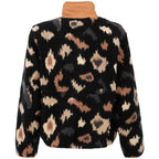 Protest Womens Xena Outdoor 1/4 Button Top  True Black