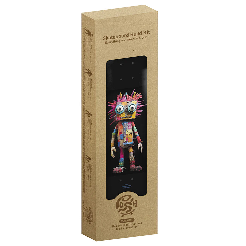 Push Rag Doll Guy In-Complete 8"