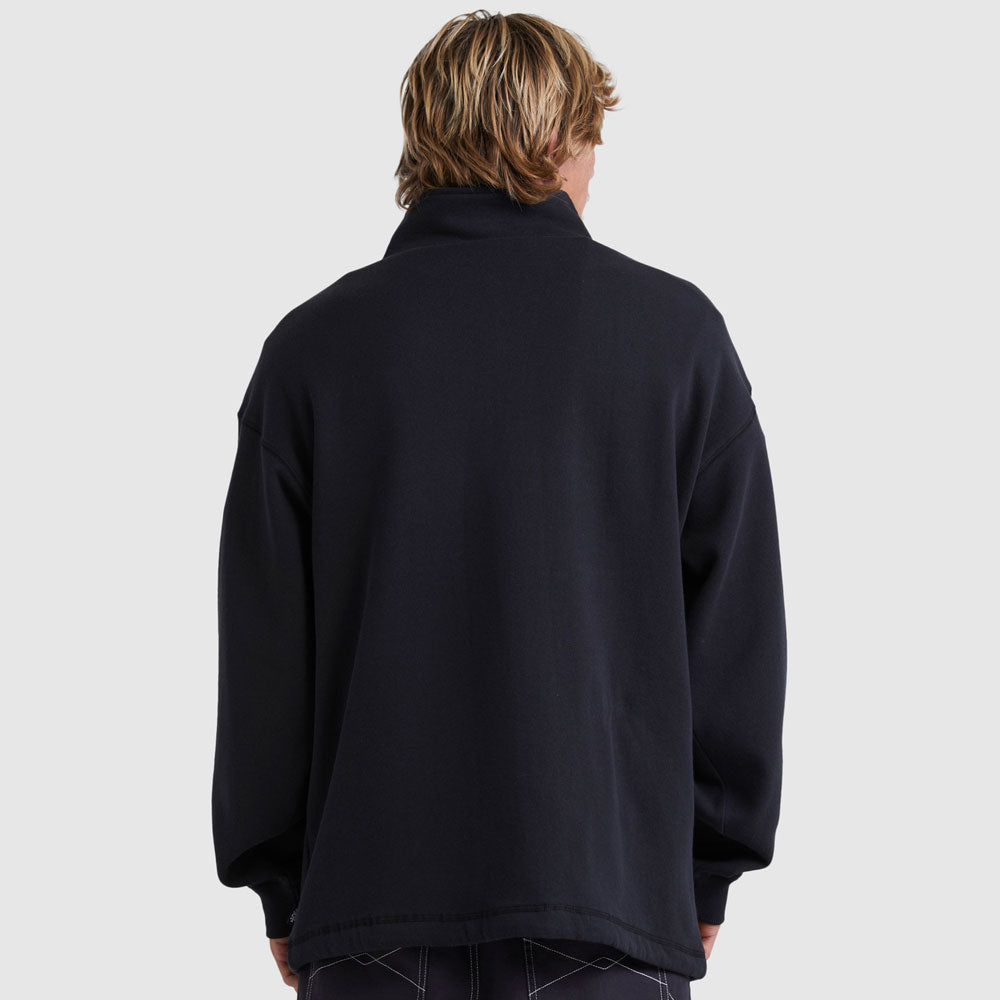 Quiksilver Boogie Man Zip Crew Sweatshirt