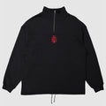 Quiksilver Boogie Man Zip Crew Sweatshirt