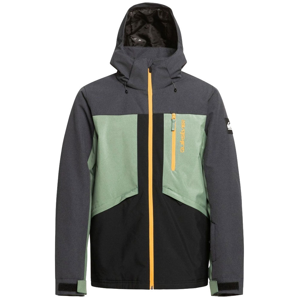 Quiksilver Dawson Snowboard Ski Jacket Black Ocean Sports Boardridersguide
