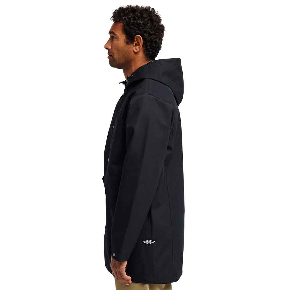 Quiksilver Diamond Rain Jacket  Black