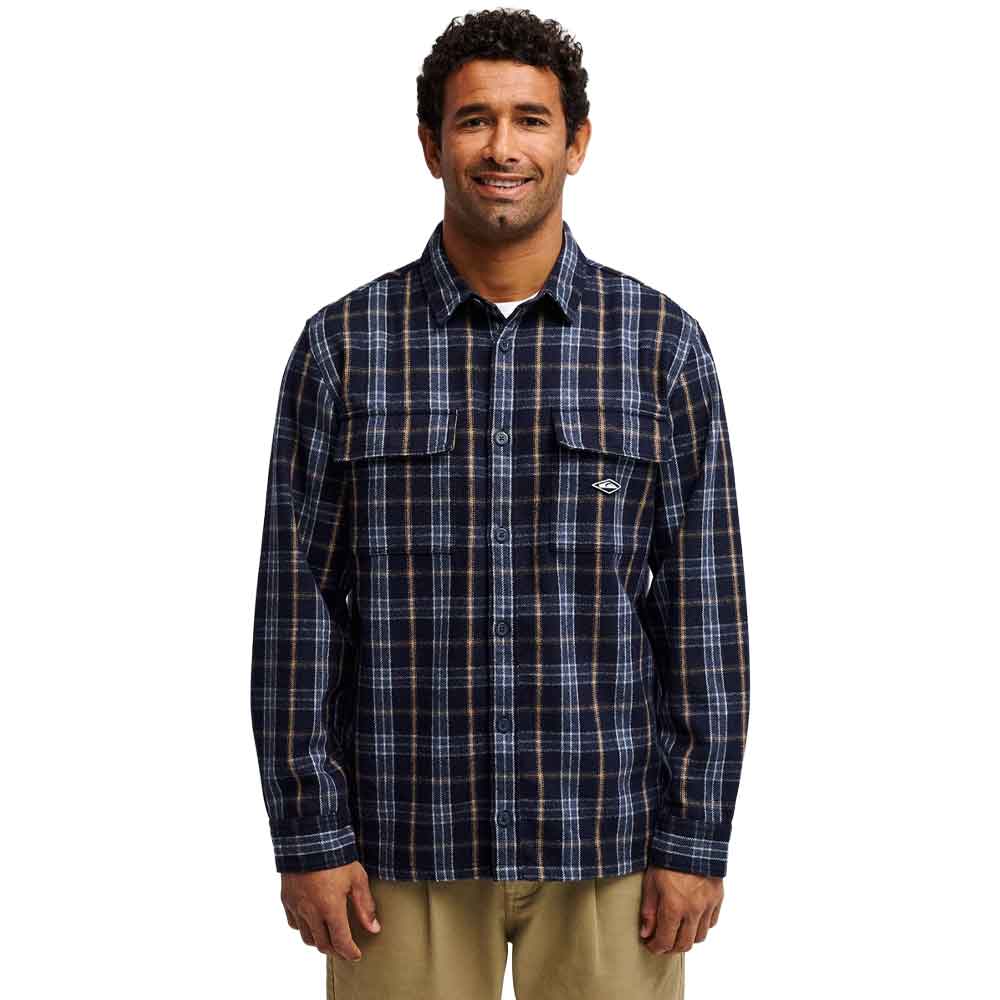 Quiksilver Diamond Wool Shirt  Dark Navy