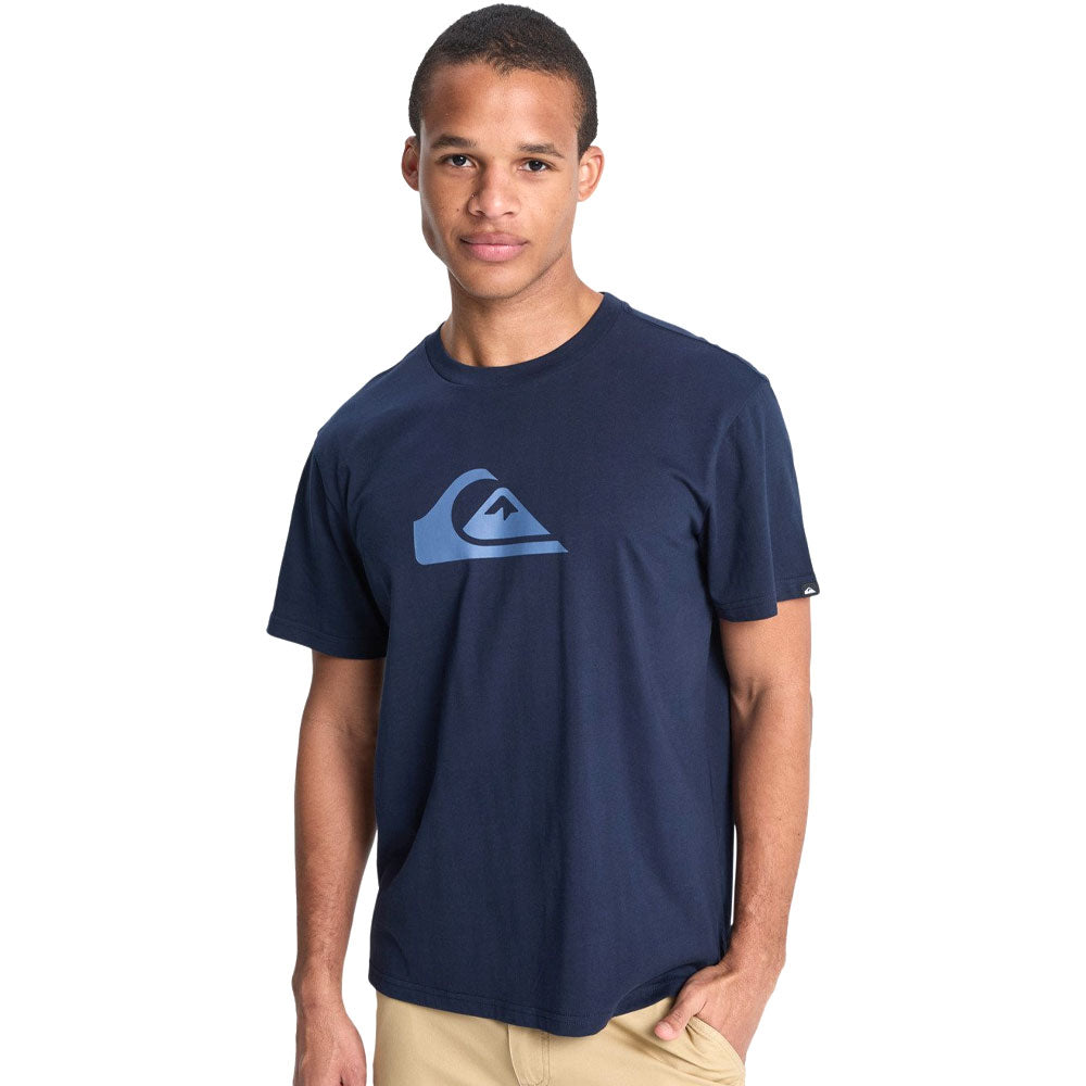 Quiksilver EV Comp Logo T Shirt Navy