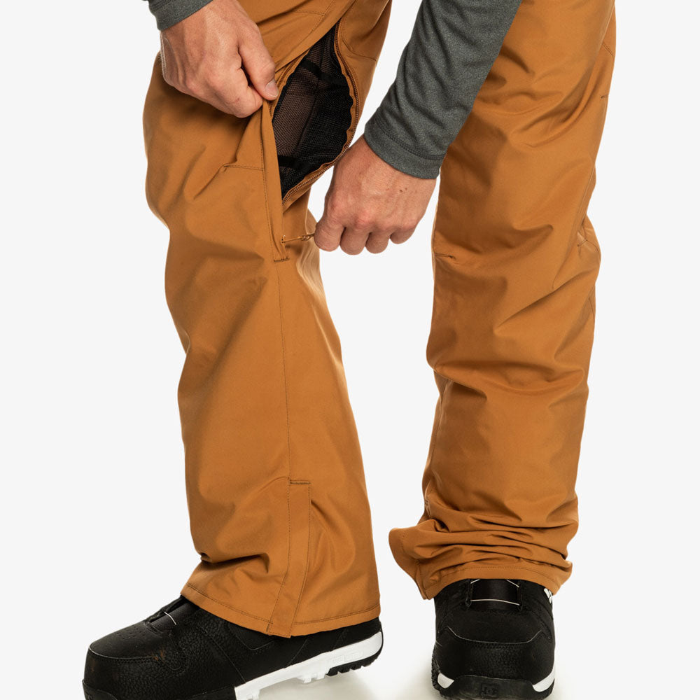 Quiksilver Estate Snowboard/Ski Pant - Bone Brown